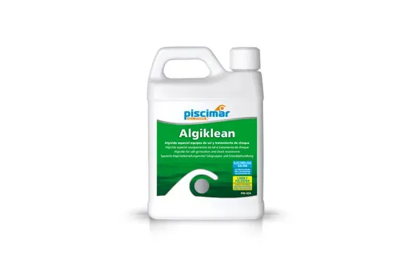 Algaecides for salt chlorinators