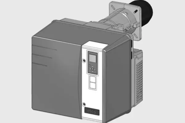 Two-stage modulating gas burner TD VG5 MR