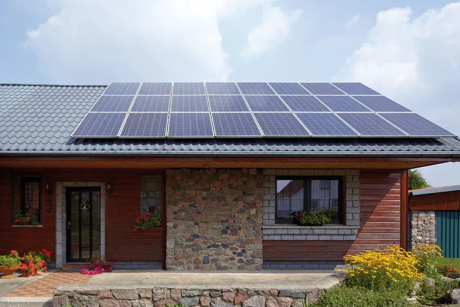 Solar PV and heat pump package